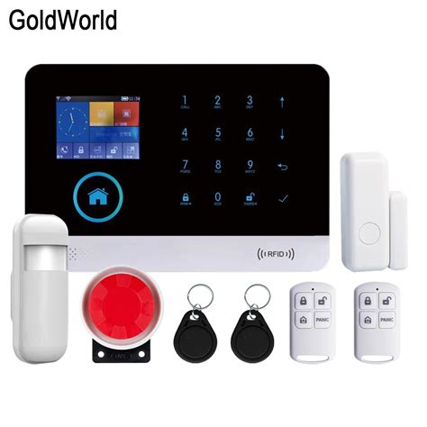 gsm sms rfid security alarm system|WiFi GSM GPRS Wireless Smart Home Office Security Alarm .